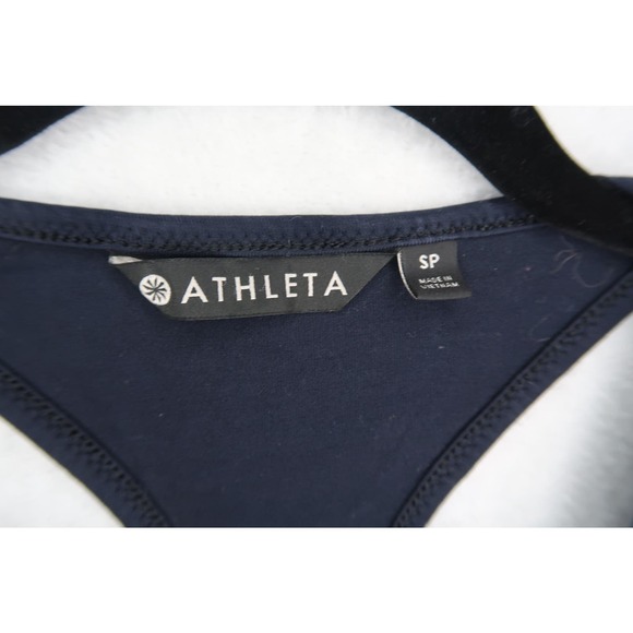 Athleta Rafina Cut Out Racerback Mini Dress | Color: Black | Size: S | - Picture 2 of 4